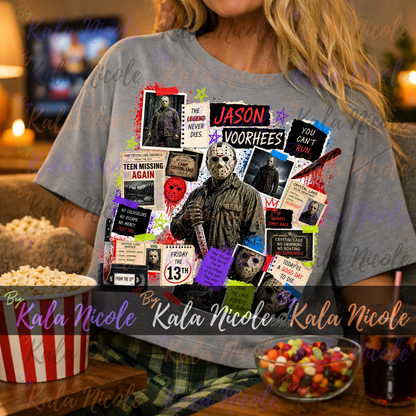 Horror Collage PNG | Jason Vorhees Friday the 13th