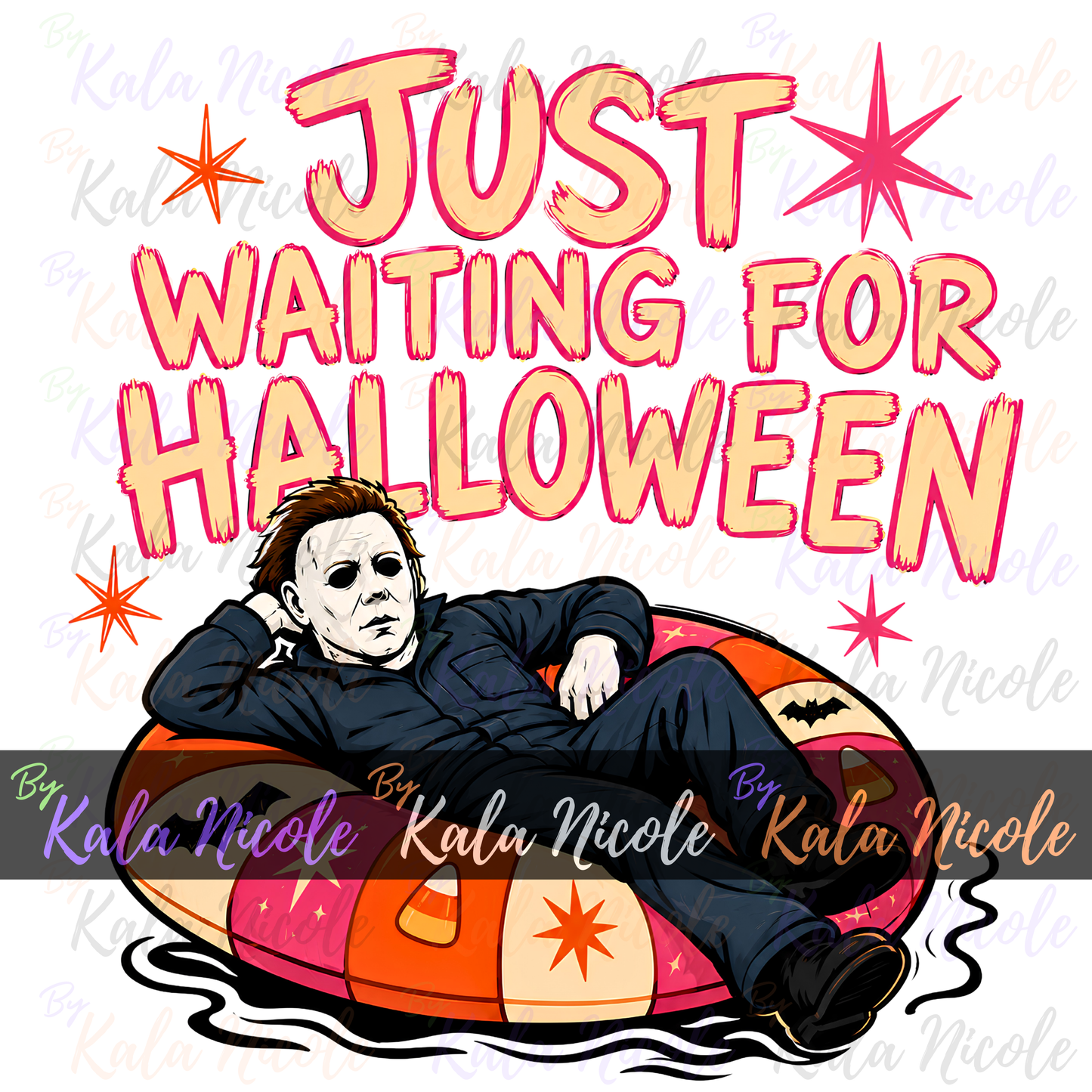 Just Waiting for Halloween PNG