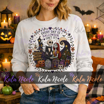 Nightmare Before Christmas Cross-Stitch PNG | Everyday is Halloween