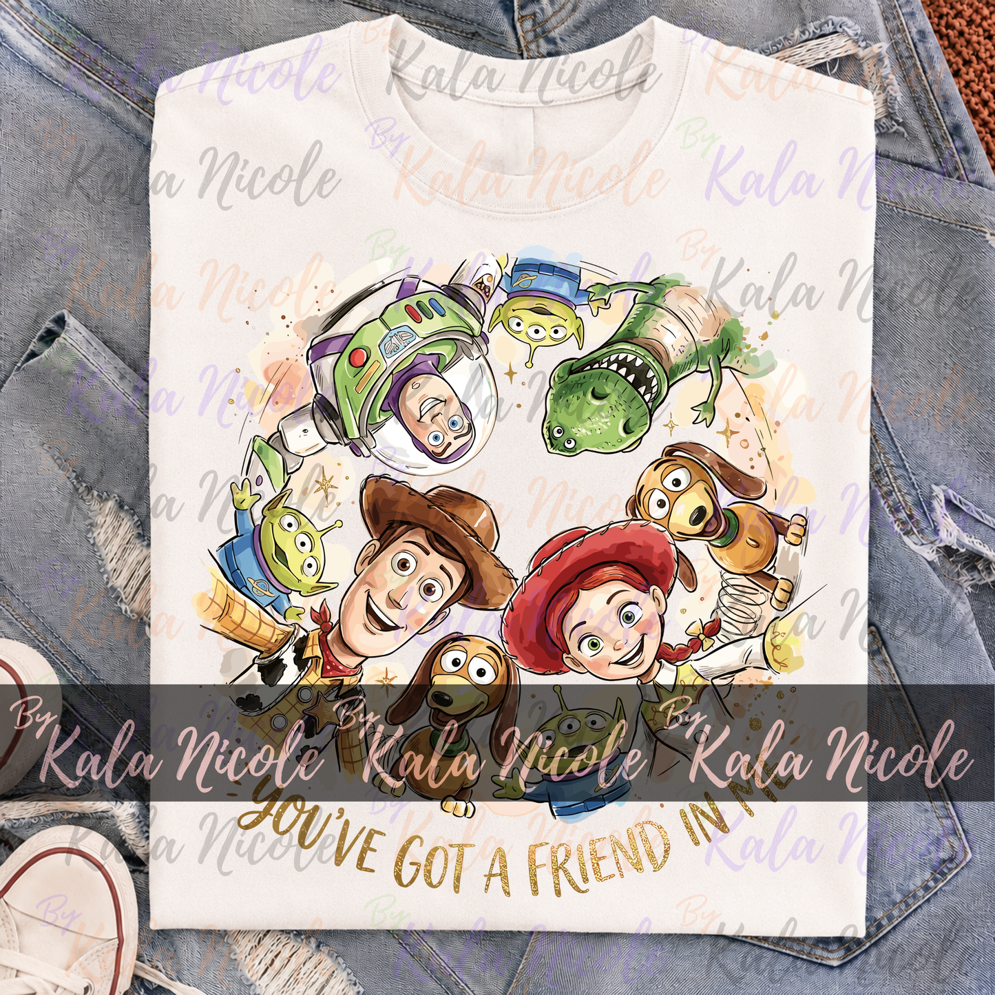 You've Got A Friend In Me PNG | Toy Story