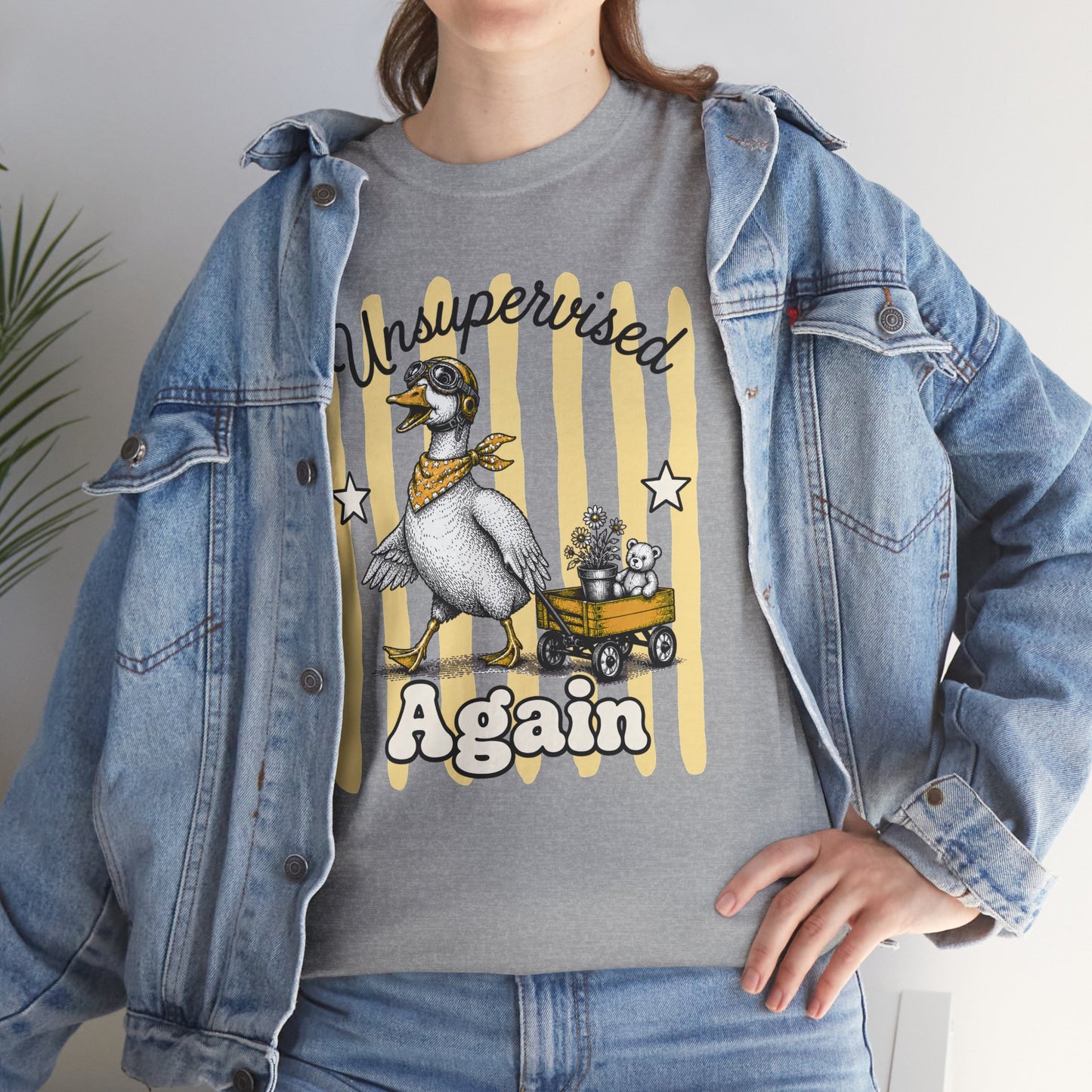Unsupervised Again Retro Goose Graphic Tee