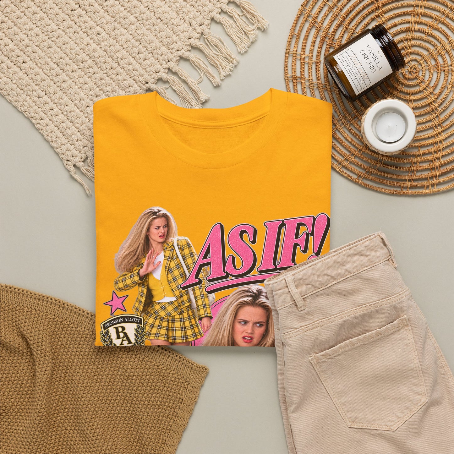 AS IF! Retro 90s Graphic Tee
