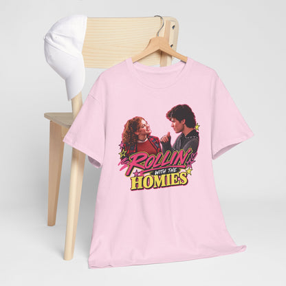 Rollin' With The Homies Tee | Retro Movie Quote Graphic Shirt