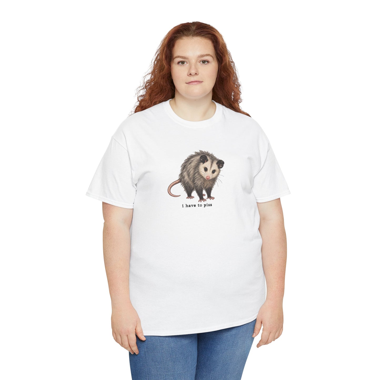 I Have To Piss Possum Graphic Tee