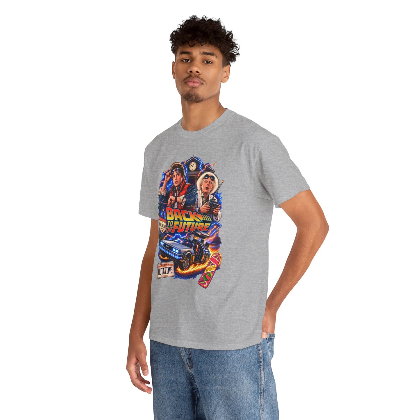 Retro Time Travel Movie Graphic Tee