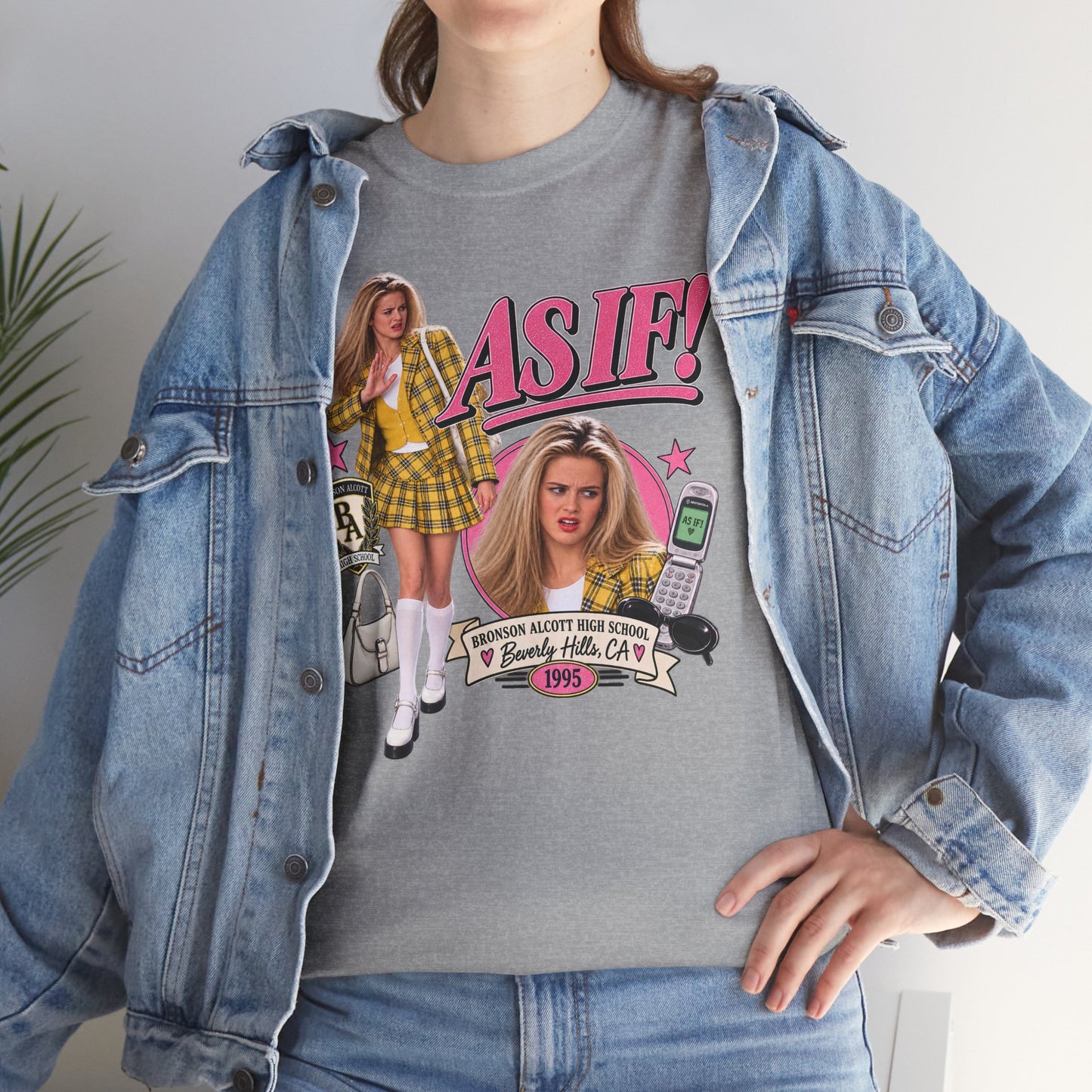 AS IF! Retro 90s Graphic Tee