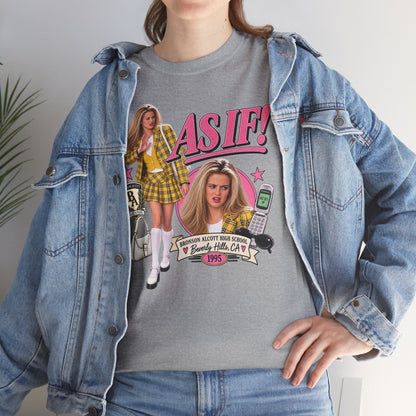 AS IF! Retro 90s Graphic Tee