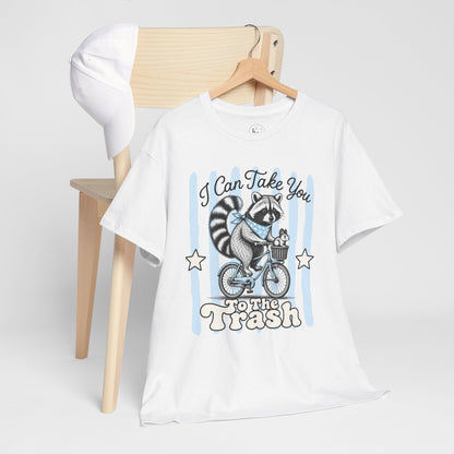 I Can Take You To The Trash Retro Raccoon Graphic Tee