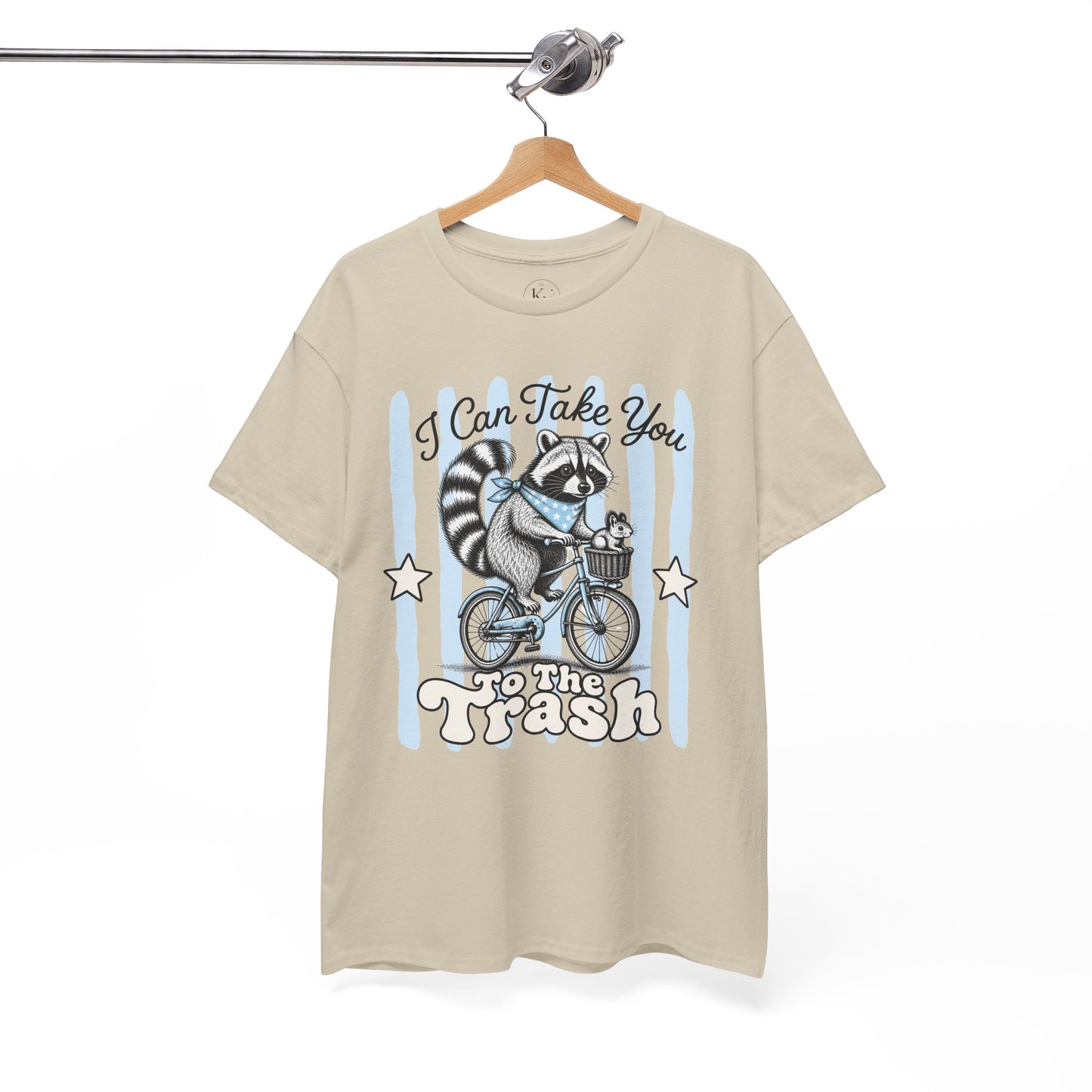 I Can Take You To The Trash Retro Raccoon Graphic Tee