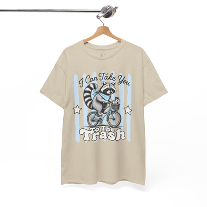 I Can Take You To The Trash Retro Raccoon Graphic Tee