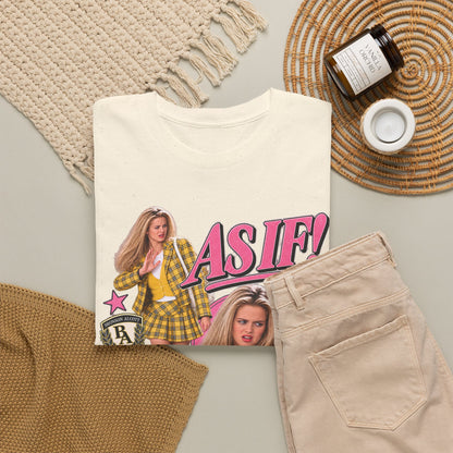 AS IF! Retro 90s Graphic Tee
