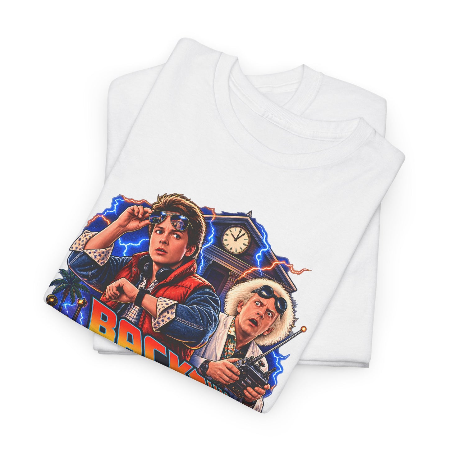 Retro Time Travel Movie Graphic Tee