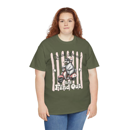 Quack Around and Find Out Retro Duck Graphic Tee