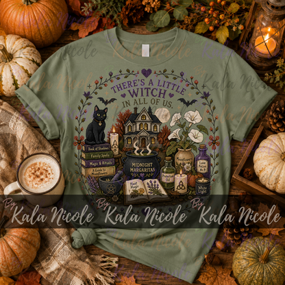 Practical Magic Cross-Stitch PNG | There's a Little Witch in All of Us