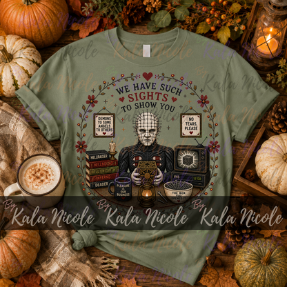 Horror Movie Cross-Stitch PNG | Pinhead