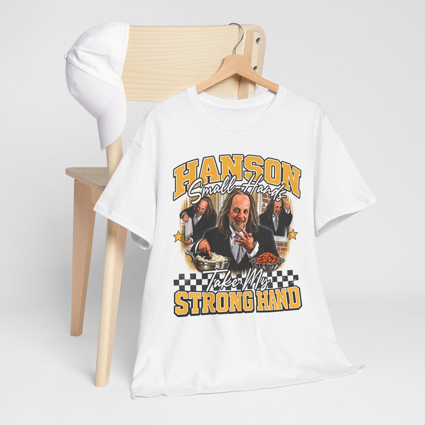 Take My Strong Hand Graphic Tee - Scary Movie Hanson Small-Hands