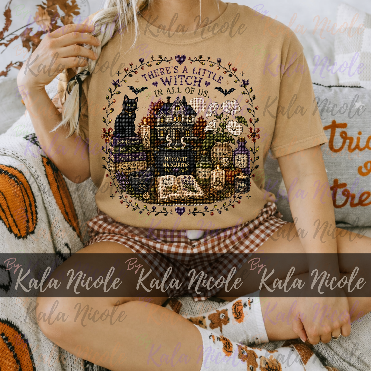 Practical Magic Cross-Stitch PNG | There's a Little Witch in All of Us