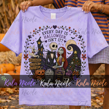 Nightmare Before Christmas Cross-Stitch PNG | Everyday is Halloween