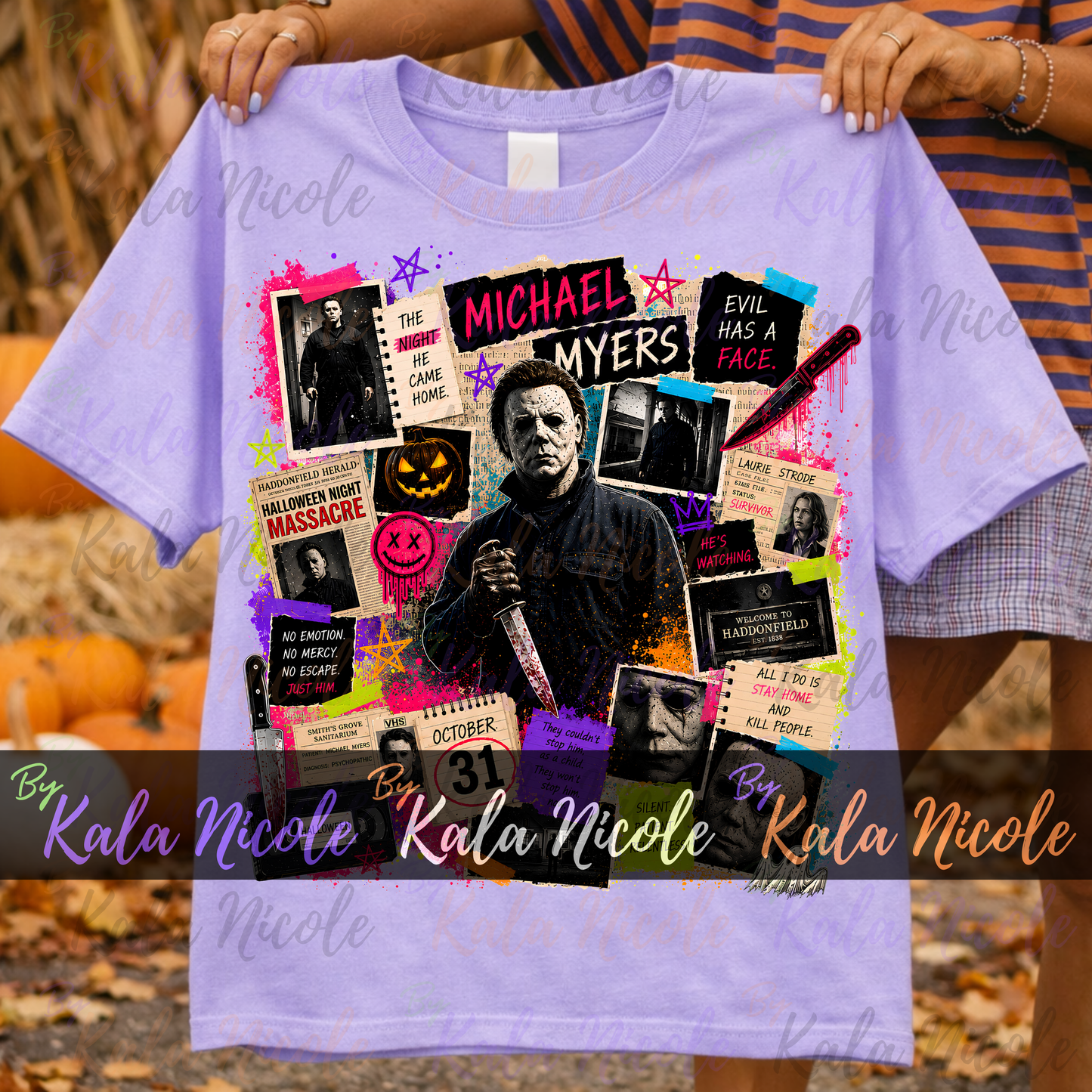 Horror Collage PNG | Michael Myers