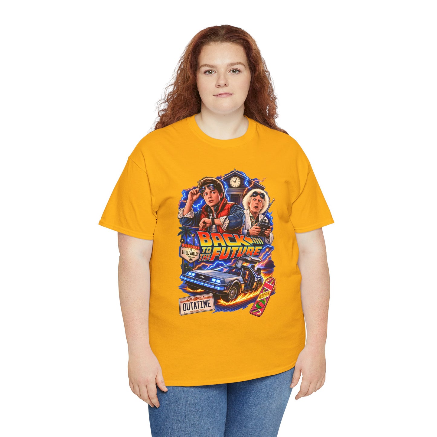 Retro Time Travel Movie Graphic Tee