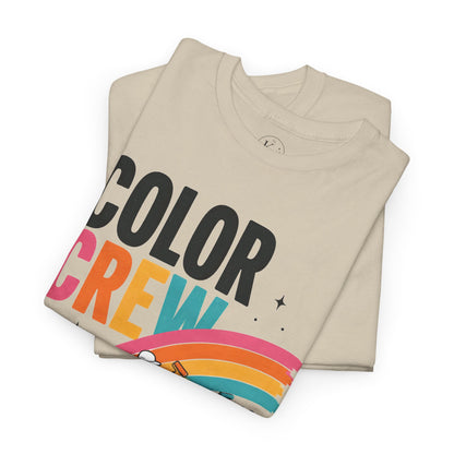 Color Crew Pop Art Tee — Stars Painting the Sky Graphic Tee