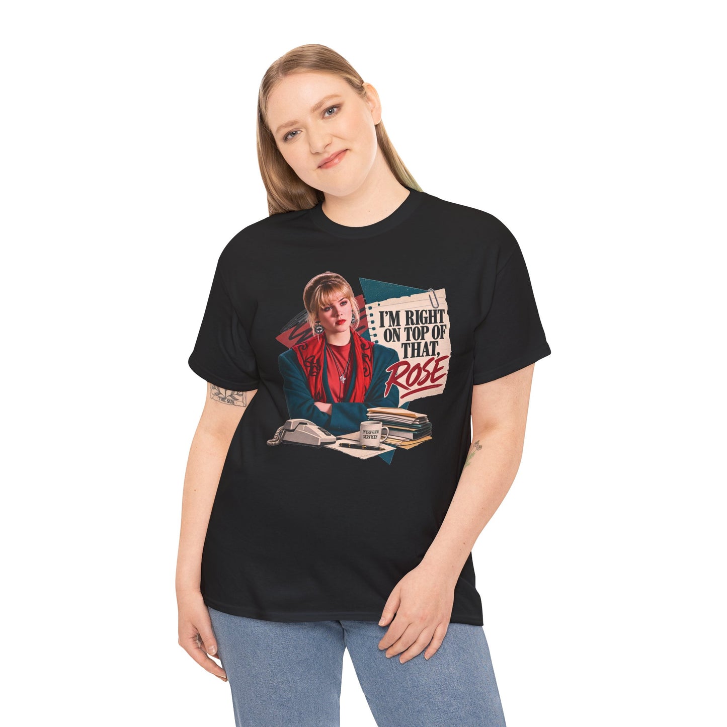 Right On Top of That Rose Graphic Tee vol. 2