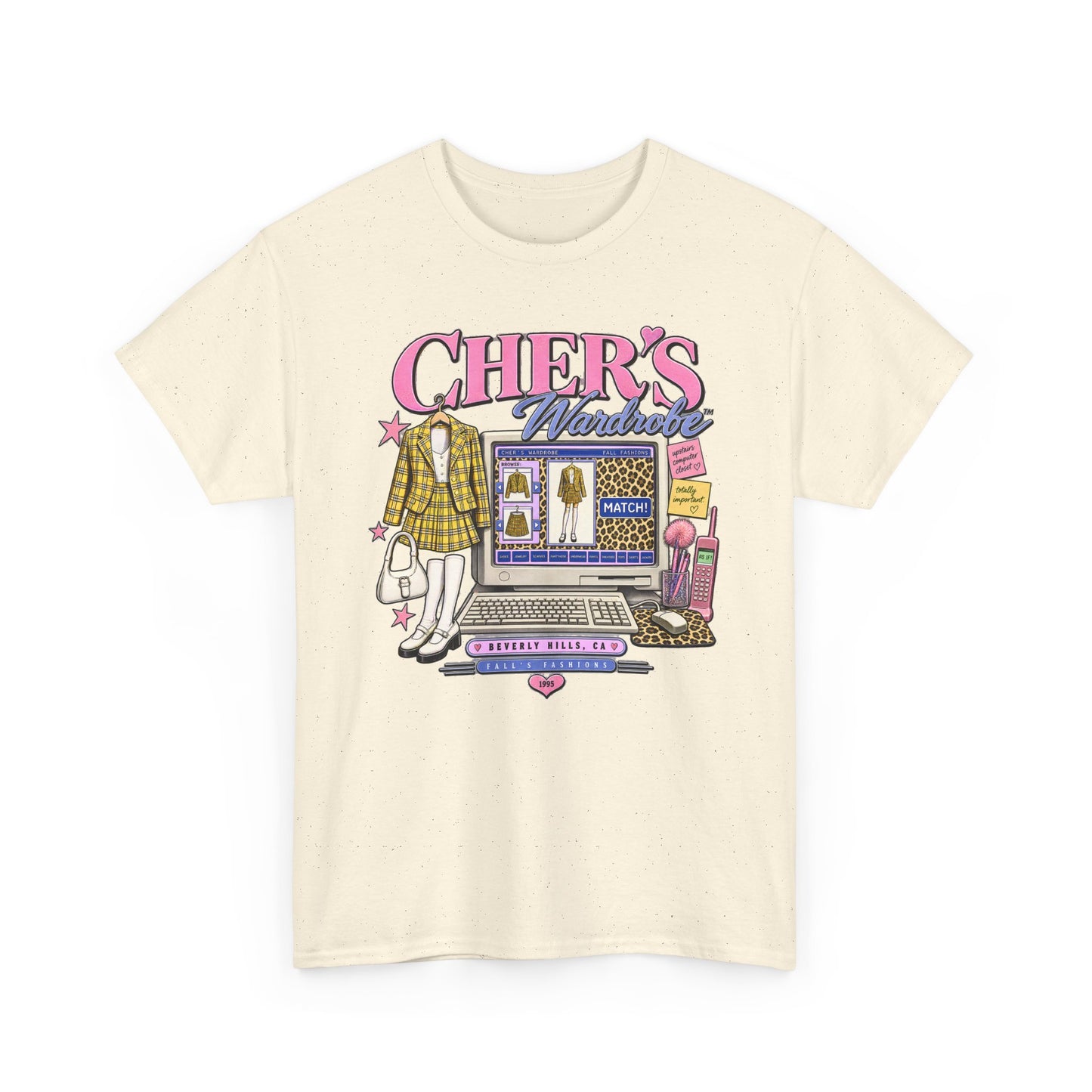 Cher's Wardrobe Graphic Tee | 90s Movie Nostalgia