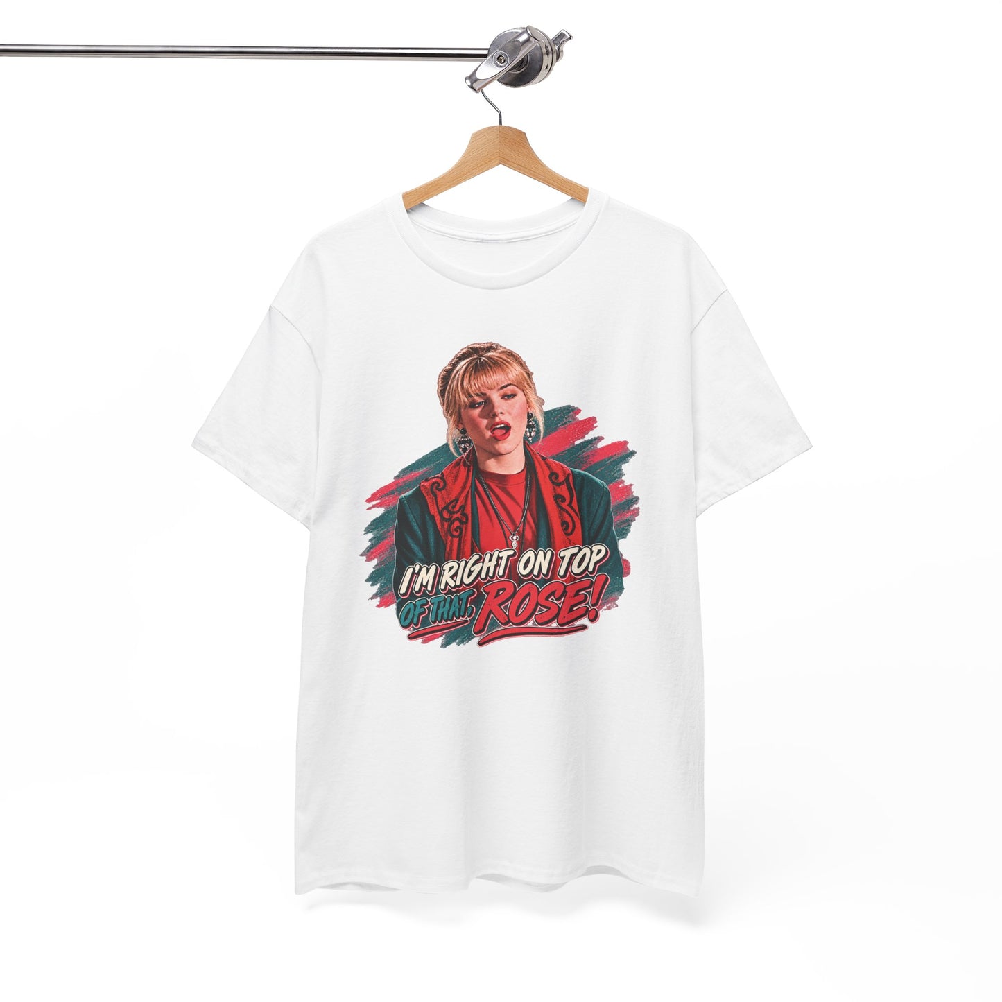 Right On Top of That Rose Graphic Tee