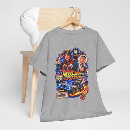 Retro Time Travel Movie Graphic Tee