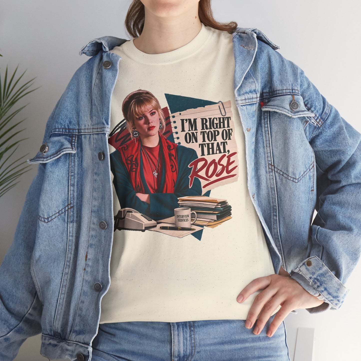 Right On Top of That Rose Graphic Tee vol. 2