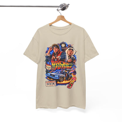 Retro Time Travel Movie Graphic Tee
