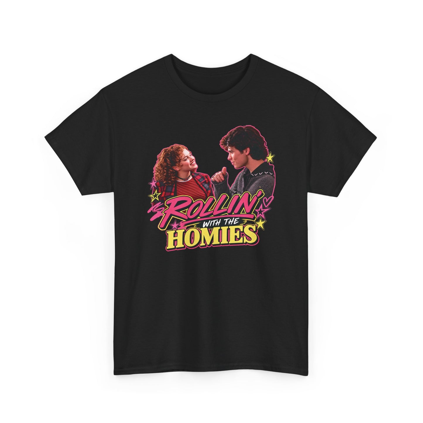 Rollin' With The Homies Tee | Retro Movie Quote Graphic Shirt