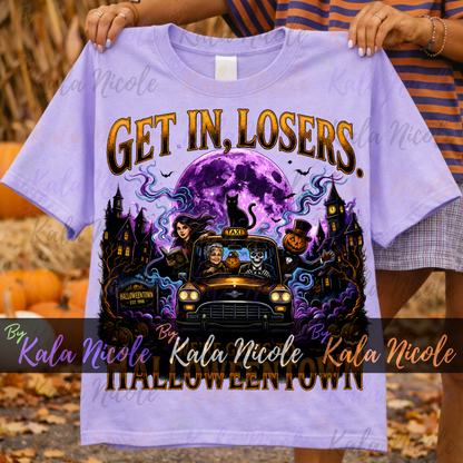Get In Losers Going To Halloweentown PNG Bundle | Trendy Halloween PNG | 90s Halloween (Digital Download)