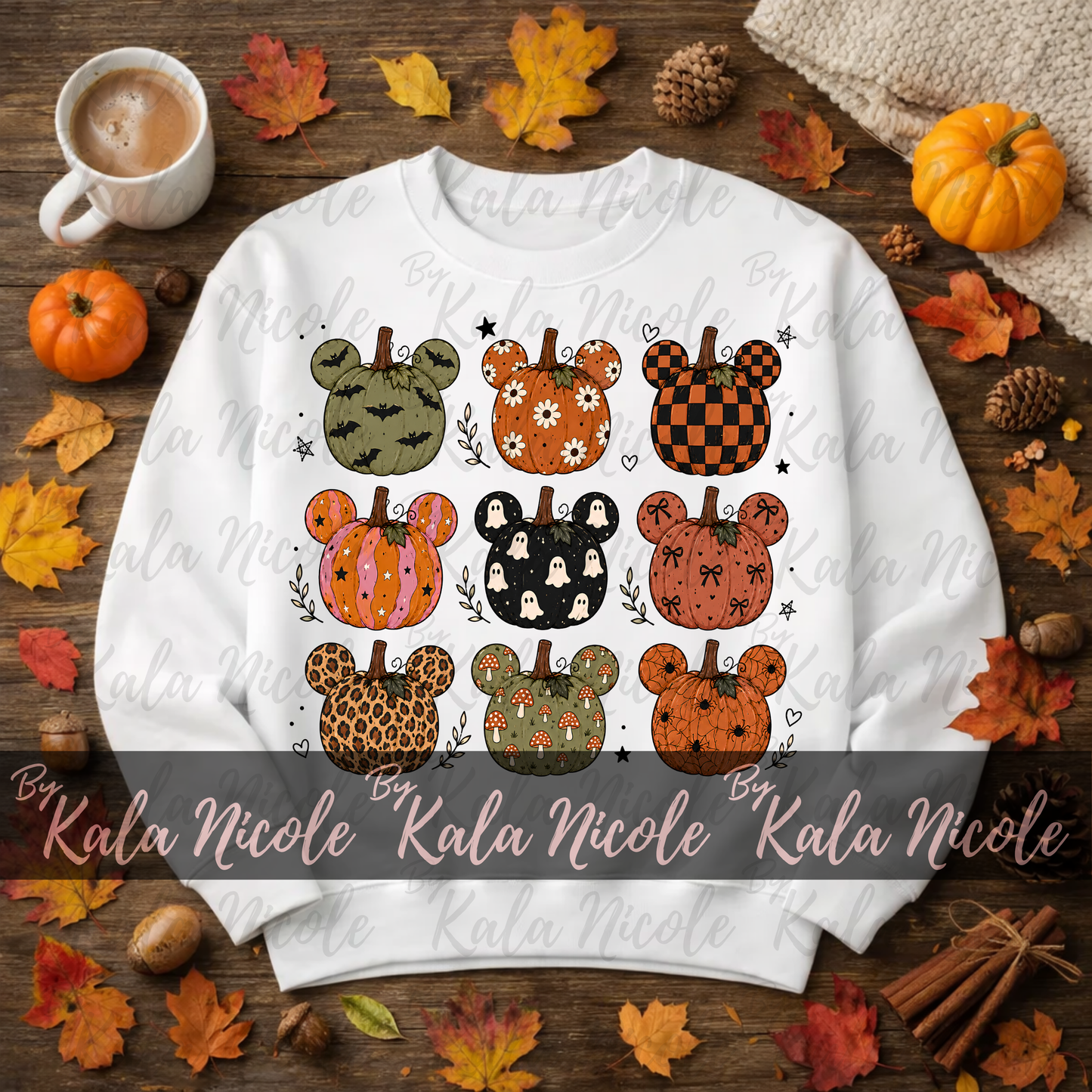 Mickey Pumpkin Patch PNG | Design 2