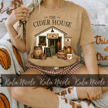 The Cider House PNG | Trendy Fall PNG | Vintage Country Fall Clipart (Digital Download)