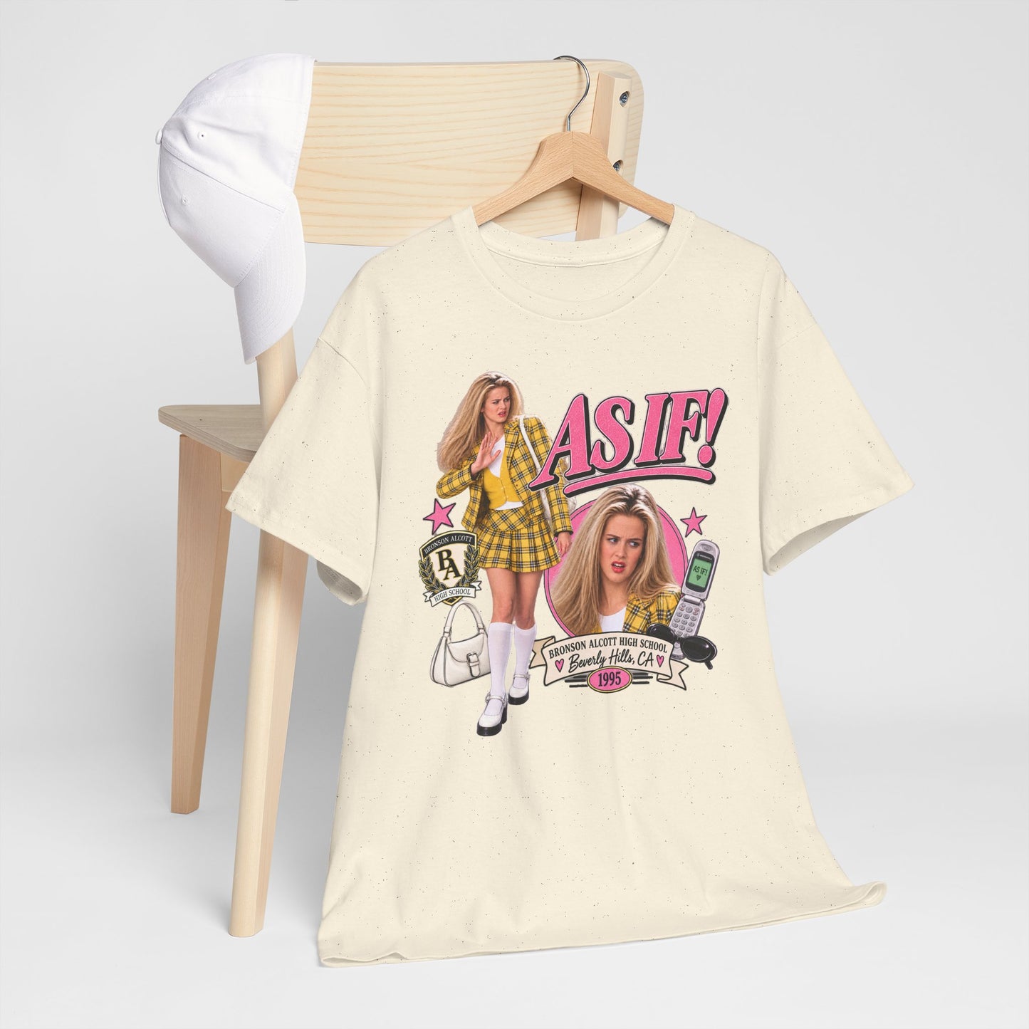 AS IF! Retro 90s Graphic Tee