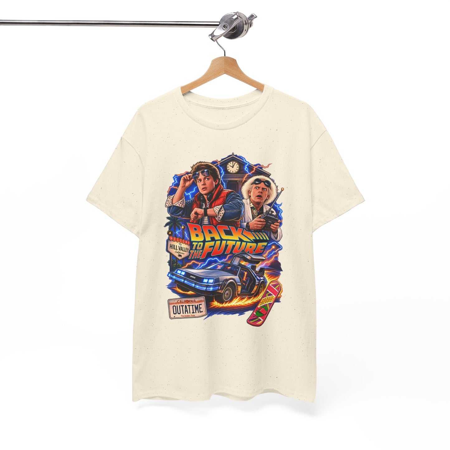 Retro Time Travel Movie Graphic Tee