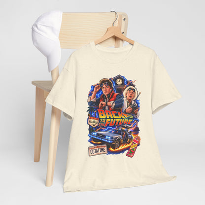 Retro Time Travel Movie Graphic Tee