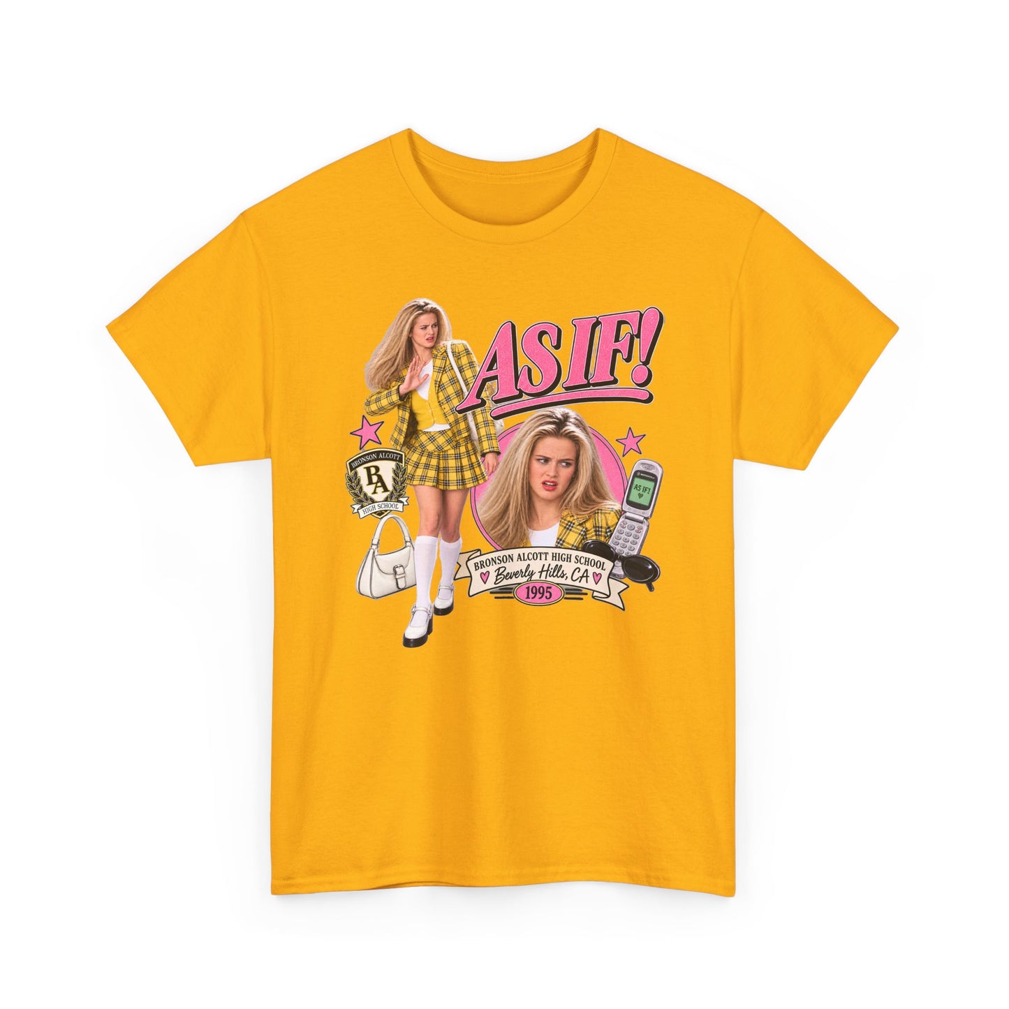 AS IF! Retro 90s Graphic Tee