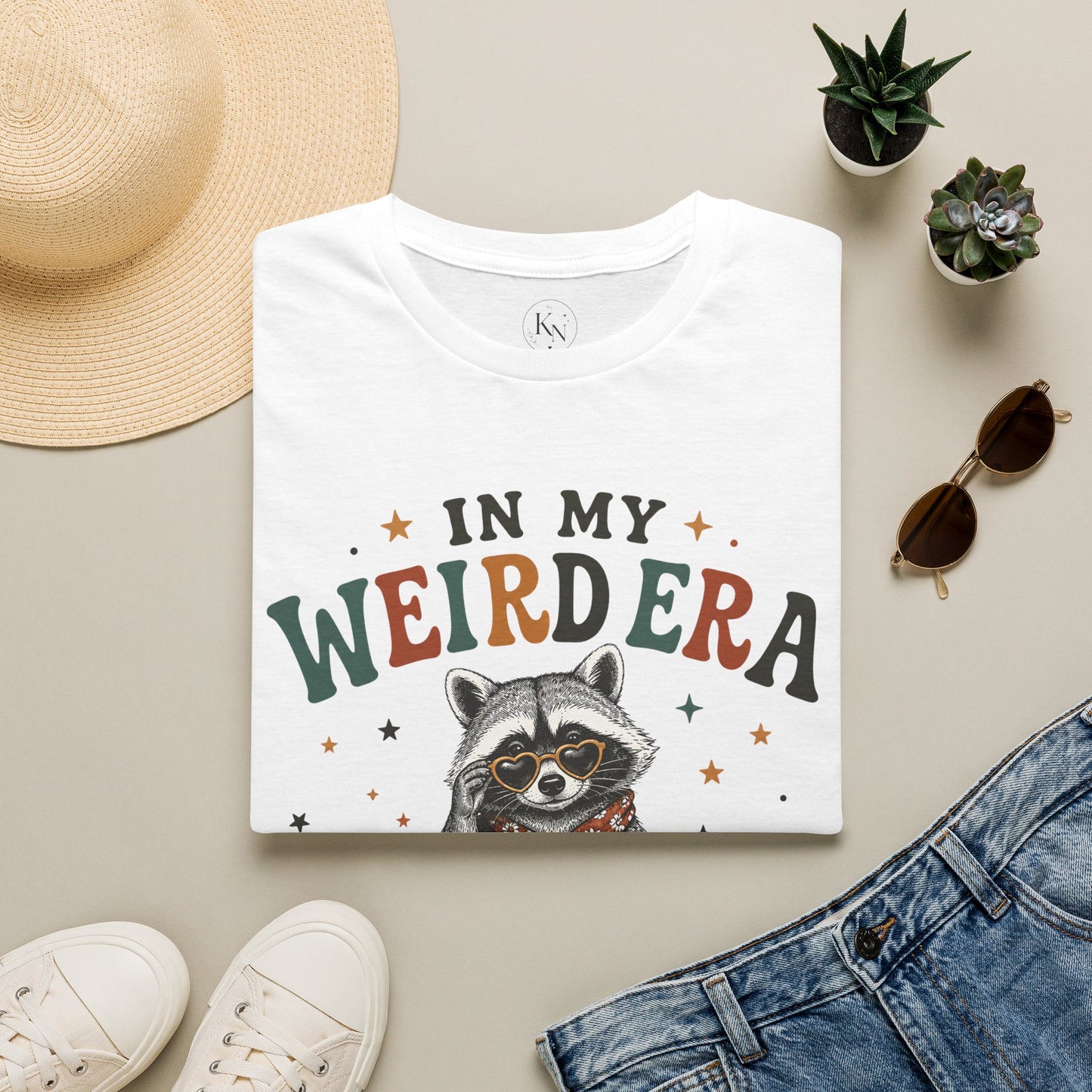 'In My Weird Era' Raccoon Graphic Tee