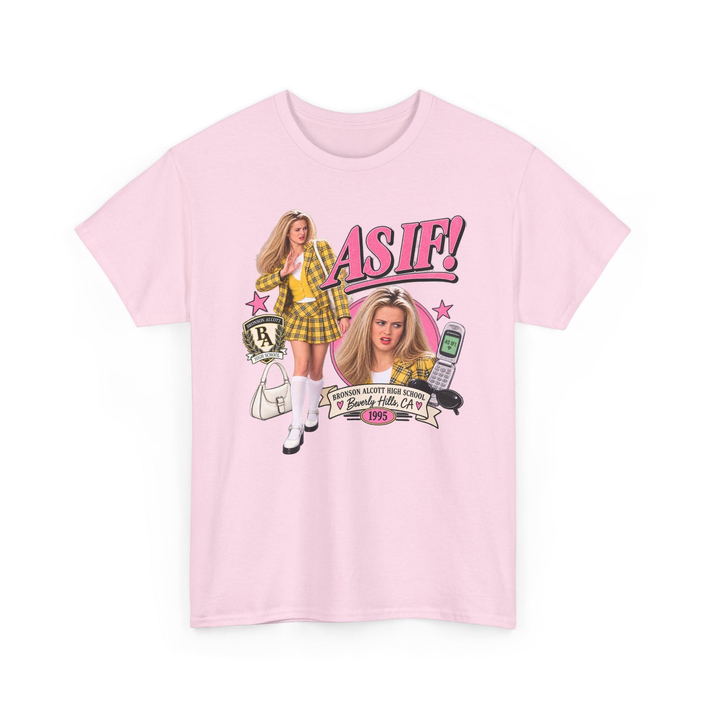 AS IF! Retro 90s Graphic Tee