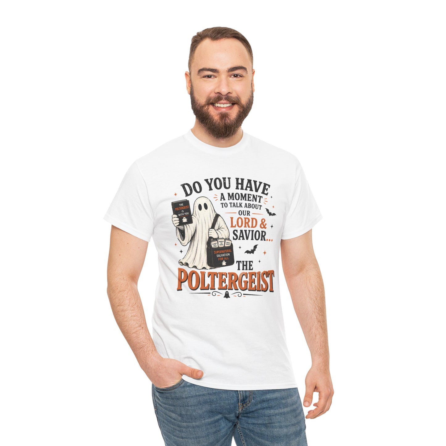 Halloween Ghost Tee | "Do You Have a Moment" Adult Humor