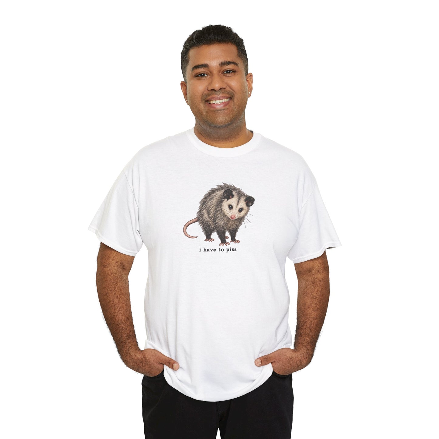 I Have To Piss Possum Graphic Tee