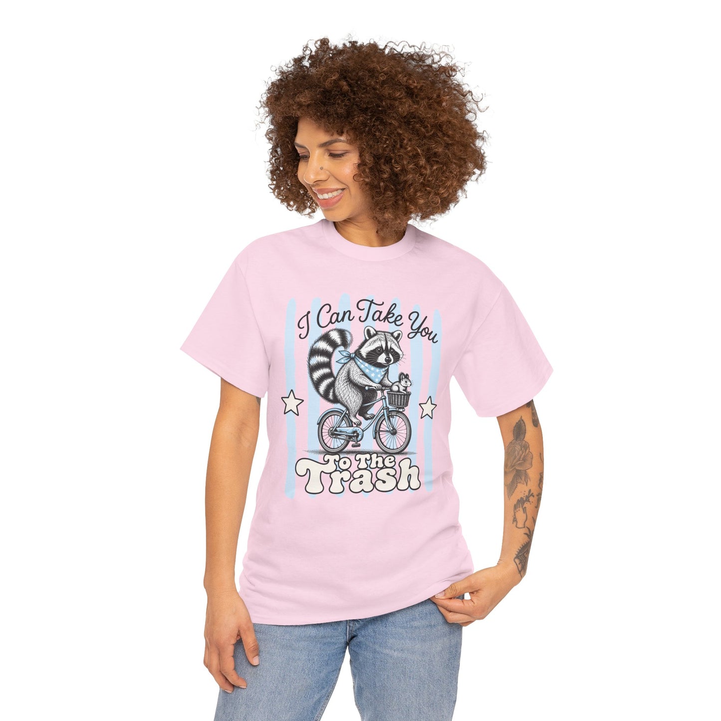 I Can Take You To The Trash Retro Raccoon Graphic Tee