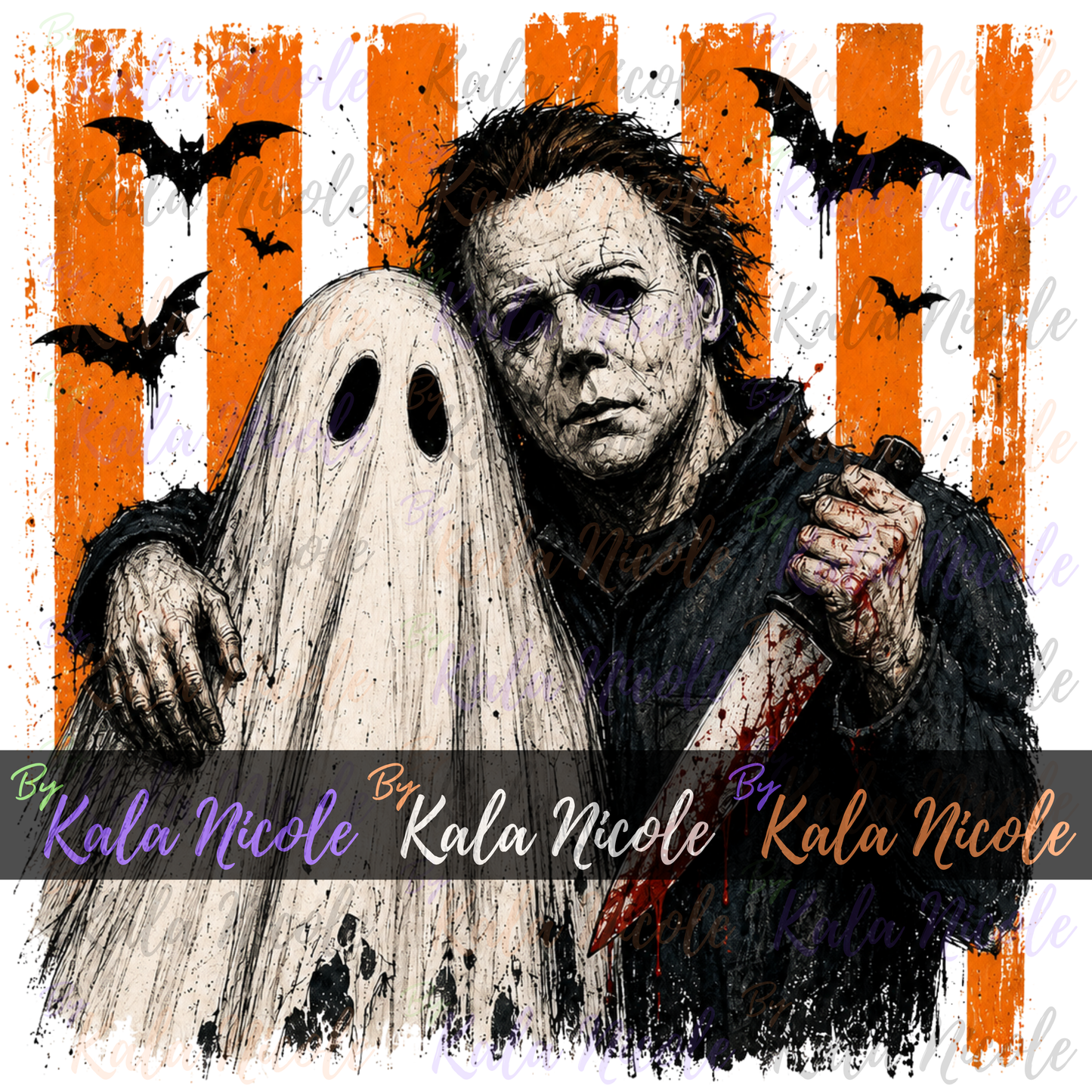 Horror Best Friends PNG Bundle