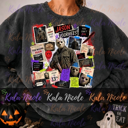 Horror Collage PNG | Jason Vorhees Friday the 13th