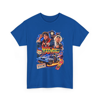 Retro Time Travel Movie Graphic Tee