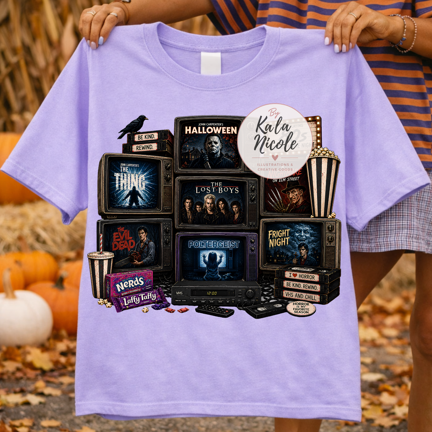 80s Horror Movie Night PNG Vol. 2