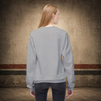 Haddonfield Prep Crewneck Sweatshirt – Retro Horror School Logo