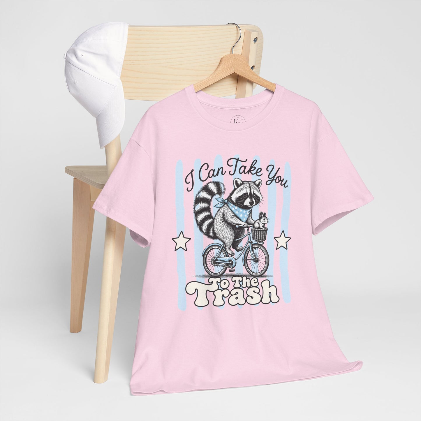 I Can Take You To The Trash Retro Raccoon Graphic Tee